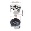 ECSiNG 4PCS Stainless Steel Bobbin Case 22.5x13mm Compatible with Juki