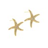 Starfish Stud Earrings - 18K Gold Plated Summer Beach Earrings