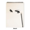 SAYEEC Spiral Binding Notebook Diary Composition Sketching Journal subject notebook