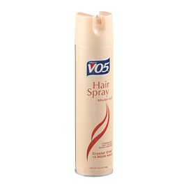 VO5 Brush Out Crystal Clear 14 Hour Hair Spray Aerosol Hard To Hold 8.5oz (Pack of 3)