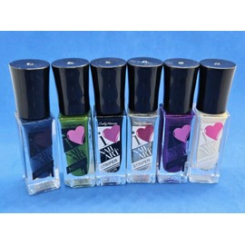 Sally Hansen I LOVE NAIL ART  Nail Polish Assorted Colors 0.17oz (LOT OF 6)