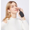 CGZOWYU Premium Suede Car Key Fob Case Cover Shell Fit