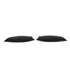 2Pcs Headlights Eyelids Cover Lamp Sticker Carbon Fiber Pattern Replacement