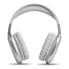Audífonos Inalámbricos Diadema Compatible Con Micrófono Aurum Stf Color Gris