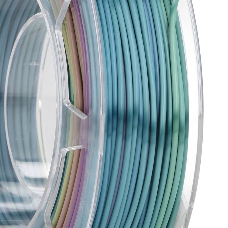 1.75mm 3D Printer PLA Filament Rainbow Gradient Color Printer Filament