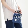 Nursery 1116338A Vertical Slim Organizer, Waist Pouch, 2-Way, Shoulder Compatible,