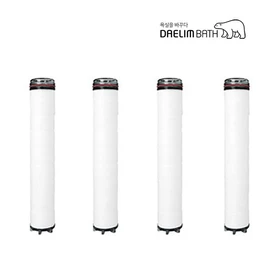Daelim Bath DeClean Rust and Foreign Substance Removal Filter 4 Pieces 1 Set / 대림바스  디클린 녹물및이물질제거 필터4개입 1세트