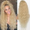 Long Braid Curly Ponytail Extensions 66 cm Synthetic with Drawsting