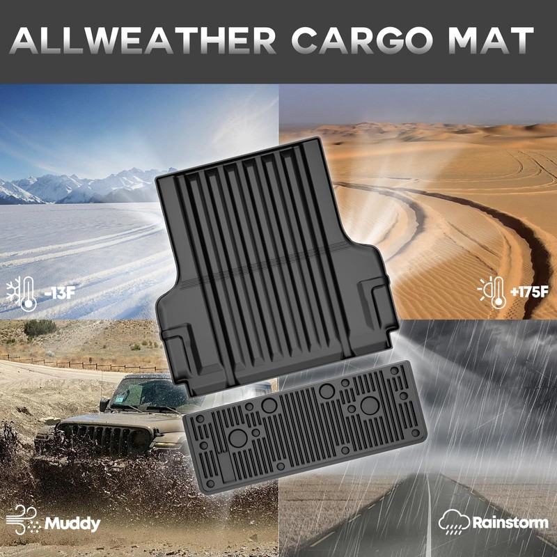 AOMSAZTO Truck Mat Compatible with Nissan Frontier 2022 2023 2024