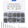 410 Piece M2 Hex Socket Screw Set, 304 Stainless Steel