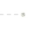 100Pcs Elastic Band with Buttonholes Stretchable Reusable Roll Up Clothes