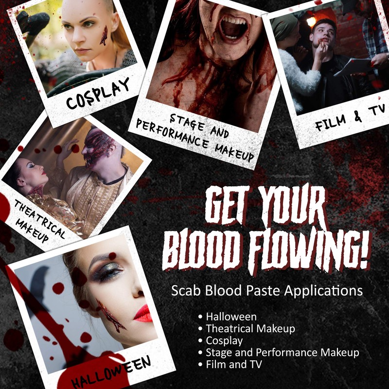 Narrative Cosmetics Pasta de Sangre para Efectos Especiales - Maquillaje