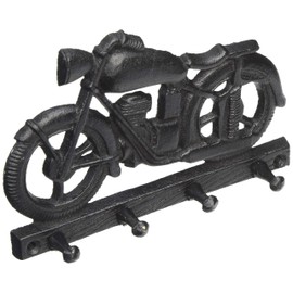 Abbott 27-Iron AGE/329 Collection Motorcycle Wall Hook, Black