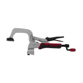 Milescraft 4007 6in Bench Clamp – Heavy Duty Hold Down Clamps with Non-Marring Rubber Pad for Use with T-Tracks, Clamp Tables & Clamping Plates on Different Woodworking Projects