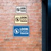 Signs ByLITA Classic Framed Look, But Do Not Touch Sign