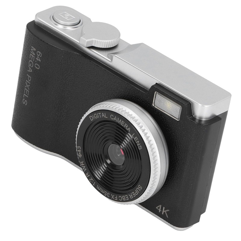 Elprico Digital Camera, 48MP 1080P Retro Digital Camera,16x Zoom Prevent