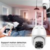 1080P Wifi PTZ Camera 8 Lights Nigh Vision IP66 Waterproof