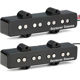 Seymour Duncan SJB-2 Hot Jazz Bass Pickup Set - Black