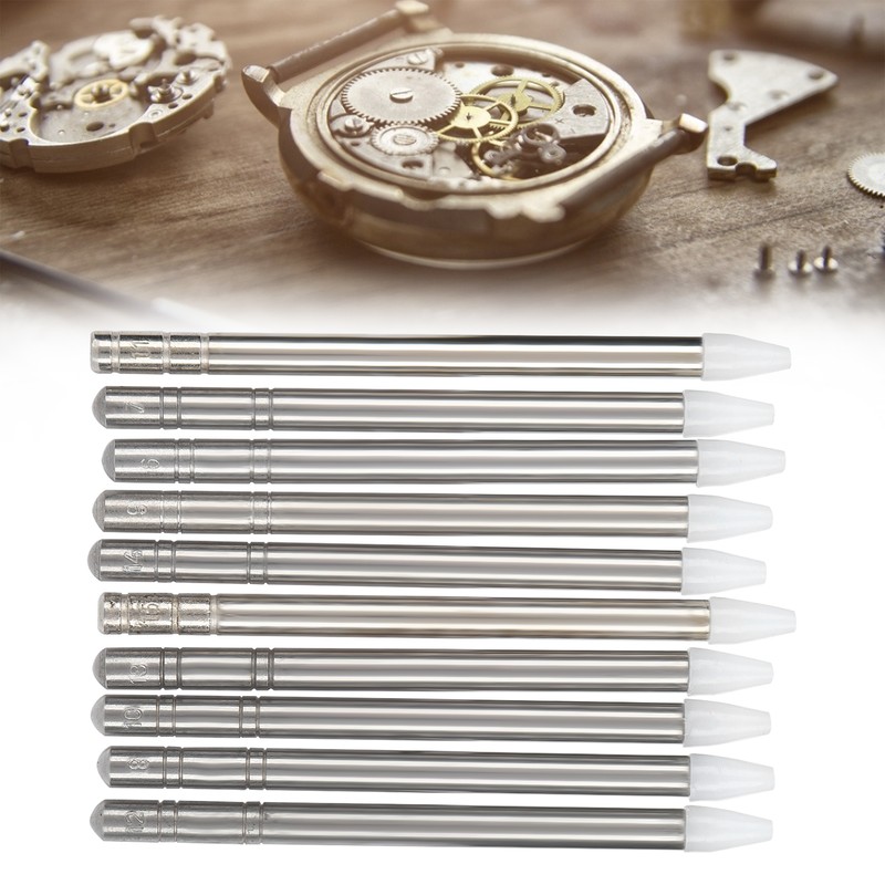 10pcs Professional Watch Hands Fitting Setting Presser Watch Repair Tool