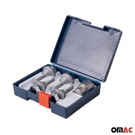 OMAC Wheel Lock Kit for Lexus is F is Series NX300 M14X1.25 Chromed 4Locks&1Key