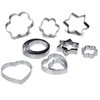 Cookie Cutters Set of 12 Stainless Steel Cookie Cutters Round