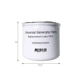 UGP Replacement for Generac 0A45310244 LUBE FILTER 1.5L/2.4L G2