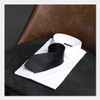 Y & TAILOR Formal Necktie, Ceremonial Occasions, Kyoto, Tango, Black,