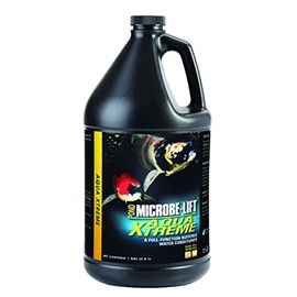 MICROBE-LIFT XTP Xtreme Water Conditioner Treatment for Ponds and Outdoor Water Gardens, Safe for Live Koi Fish, Plant Life, and Décor (1 Gallon)