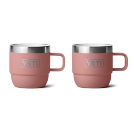 YETI Espresso Cups, 2 Pack, 6 oz, Sandstone Pink