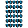 THOR-DARTS F2-Exclusiv-Line: Dart Flights Blue, Standard Shape B Narrow /