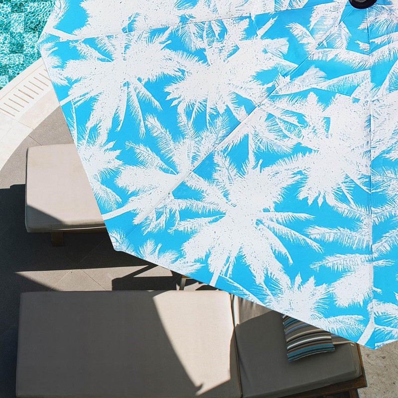 ontheway 11FT Patio Umbrella Enhanced Replacement Canopy Market Table 8