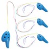12 Pcs Kids Mini Ocarina Ocarina Practice Instrument Plastic Classical