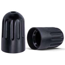 MEAJOO 10PCS TPMS Tire Valve Long Stem Caps, Black Plastic Wheel Tire Valve Stem for TR20008 TPMS, Universal Long Stem Caps for Cars, SUV, Trucks, Bikes, Motorcycles, Bicycles