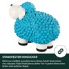 VERDOBA Mini Decorative Sheep for the Garden, Weatherproof - Blue