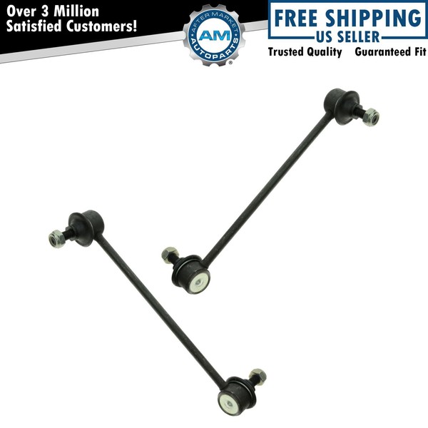 AM Autoparts Front Sway Stabilizer Bar End Link Pair Set