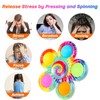 Effacera Fidget Spinner Bulk 4 Pack, Easter Basket Stuffers Sensory