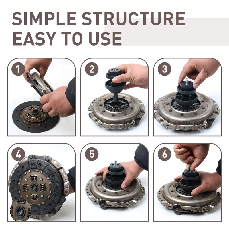 SopwMap Universal Clutch Centering Tool Set for Cars, Clutch Centering