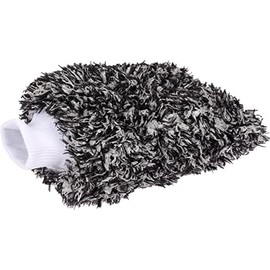 Microfibre Car Wash Mitt - Gentle Car & Motorcycle Care - Soft Wash Glove for Paint, Glass, Mirrors, Fittings and Rims - Cleaning Accessories Cleaning Supplies