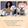 Kuoser Surgical Recovery Suit for Dogs Cats, Pet Leopard Printed