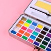 100 Colors Watercolor Paints Set High Transparency Pearlescent Solid Watercolor