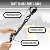 Jack Boss Ratchet Tie Down Straps Set,1500 lbs Break Strength,