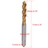 TA-VIGOR Spiral Flute Tap M6, Metric Machine Threading Tap H2