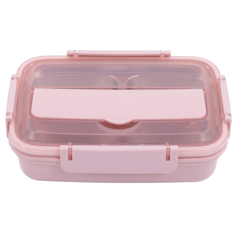 Lunch Box 4 Compartments 304 Stainless Steel Tableware Portable Lunch