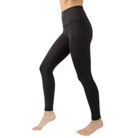90 Degree By Reflex High Waist Squat Proof Interlink Leggings for Women - Black - XXXL