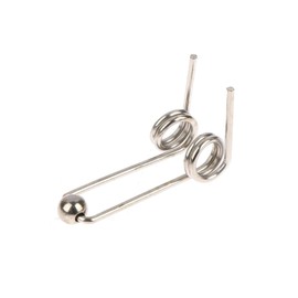 SeroNi 2 uds. De diámetro de alambre, 1,2mm, repuesto de rizador, resorte de torsión de doble retorno, accesorios for varillas for rizar el cabello (Size : 26mm)