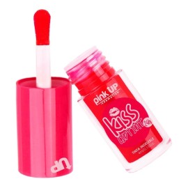 Pink Up, Kiss Lip Tint, Larga Duración, Color Intenso