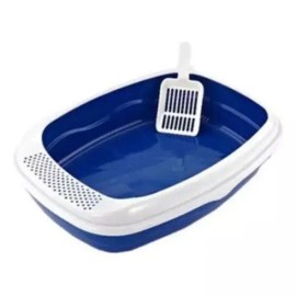 Gitabrand CF-S08A 평판형 고양이화장실(블루) CF-S08A Flat Cat Litter Box (Blue) [Single item]