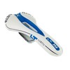 INION White/Blue Gel Bicycle Seat Bicycle Saddle Mountain Bike Touring