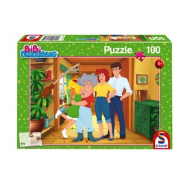 Schmidt Spiele Puzzle 56280 Bibi Blocksberg, Oma ist die Beste!, 100 Teile