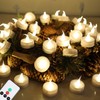 Topstone LED Candles with Remote and Timer,400+ Hours Battery Life,Realistic